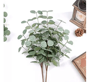 Planta artificial eucalipto decoración hogar