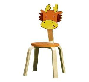 Silla Infantil Resistente Madera Diseño Reno