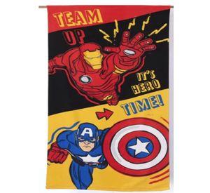 Toalla de playa diseño Avengers con morral y anillos