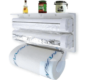Dispensador corta fácil triple papel de cocina