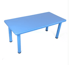 Mesa Infantil Rectangular Azul