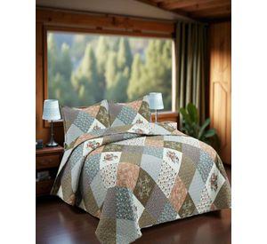 CUBRECAMA QUILT DE VERANO KING-SUPER KING 250x270cm D7