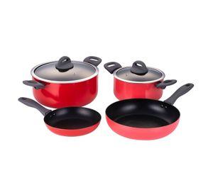 Batería Cocina Aluminio Alta Calidad 6pzas Arrecife