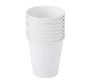 Vaso De Papel 250ml Para Bebida Fría Y Caliente 50 Unidades