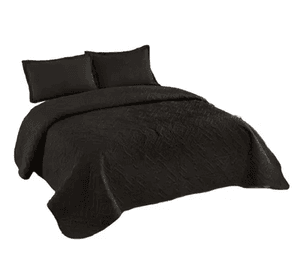 cubrecama verano quilt 2 plazas colores lisos varios