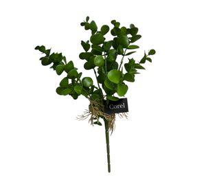 Ramo Eucalipto de 34cm Artificial | Estilo Natural para Interiores y Vitrinas