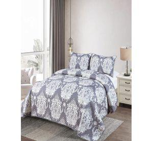 Cubrecama Ligero De Verano Con Pompones - Elegantes KING / Super King TD11