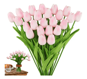 Tulipanes artificiales 34 ramos 34 cm