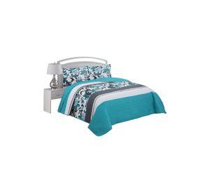 CUBRECAMA QUILT DE VERANO PLAZA Y MEDIA 180x230cm V18