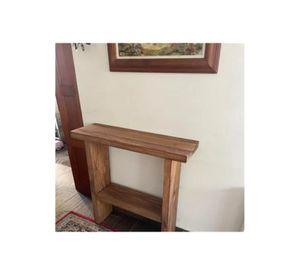 Mesa de arrimo madera