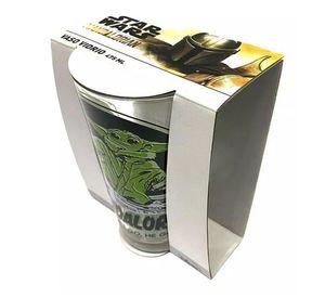 Vaso De Vidrio Star Wars Serie Beby Yoda The Mandalorian