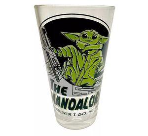 Vaso De Vidrio Star Wars Serie Beby Yoda The Mandalorian