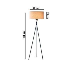 Lámpara de Pie Moderna De Estudio Foco Simple LED