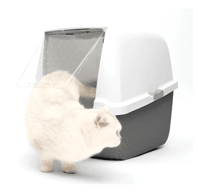 Catit Baño Arenero Cerrado Color - Medidas 57 X 46 X 39 Cm Gris