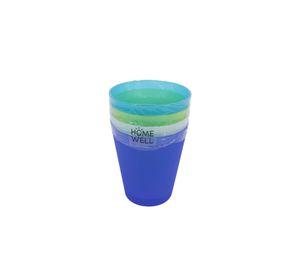 Set 4 Vasos PP 250ml