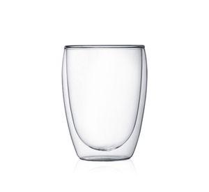 Set de 2 Vasos de Borosilicato Doble Pared 0.35 lts