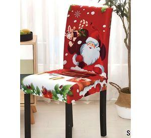 SET DE 6 FUNDAS PARA SILLAS DE NAVIDAD N02