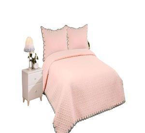 QUILT CUBRECAMA DE VERANO BORDADO 2 PLAZAS BEIGE