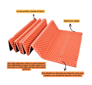Colchoneta Plegable De Trekking Camping Outdoor