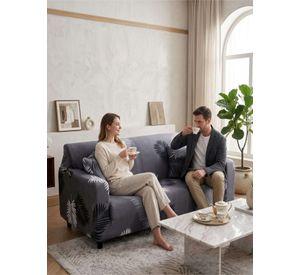 Funda De Sofá Elasticada Efecto Tapizado 360° - 2 Cuerpos 5