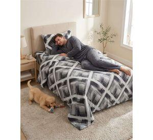 Juego de Sábanas Invierno Polar Premium Plaza y Media Máximo Abrigo 06