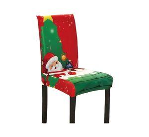 SET DE 6 FUNDAS PARA SILLAS DE NAVIDAD N09