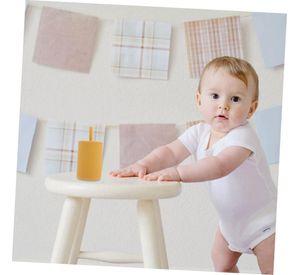 Set 3 Vasos Silicona Bombilla Entrenamiento Bebe Niños Lau