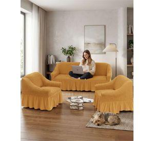 Juego De Fundas De Sillón Turcas 3-1-1 Elásticas Ajustables m4