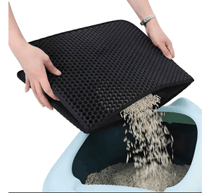 Alfombra Sanitaria Para Gatos Recolector De Arena Arenero Xl