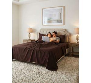 Juego de Sábanas King Verano Soft Género Premium Respirable 08