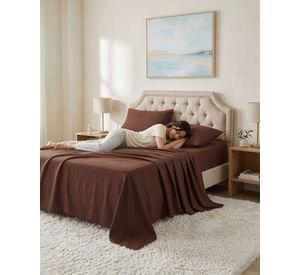 Juego de Sábanas King Verano Soft Género Premium Respirable 08