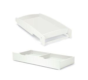 CAJONERA Y MUDADOR HAYWORTH IVORY