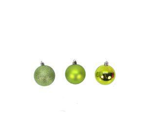 Combo X8 Sets 12 Esferas 6 CM Verde