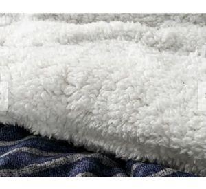 Cubrecama Sherpa 2 Plazas - Gris Mandalas Hojas M932