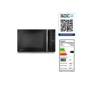Microondas Electrolux 31 Litros Digital Descongelamiento Asistido ME31N Negro