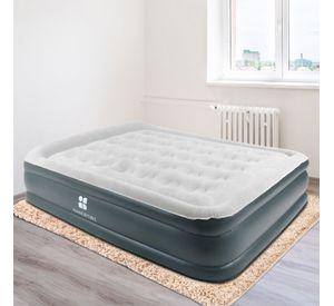 Colchon Cama Inflable Electrico Queen 2 plazas