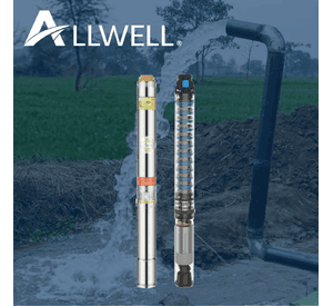 BOMBA SUMERGIBLE POZO ALLWELL 4" 1.0 HP Q+ 4SDM4/10-0.75