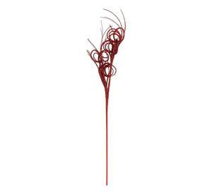 Set X6 Rama Navidad Despeinada Rojo Navidad 80 Cm