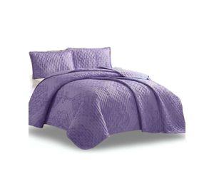 CUBRECAMA QUILT DELGADO TUFTING DE LUJO SUAVE PLAZA Y MEDIA K2