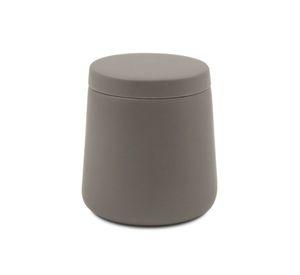 Algodonero Cerámica Con Tapa Gris