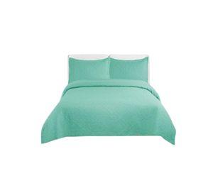 CUBRECAMA QUILT DE VERANO UNICOLOR TF KING