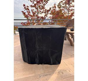 Funda Mesa de Fuego Terraza QUARE NEGRA