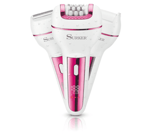Maquina Depiladora Afeitadora Portátil Mujer Waterproof 3 en 1