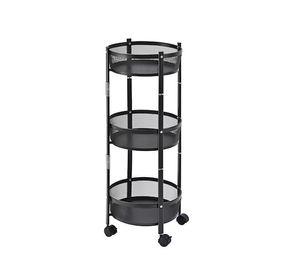 Carrito Plegable de Metal Cocina de 3 niveles
