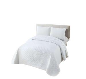 QUILT CUBRECAMA DE VERANO UNICOLOR 2 PLAZAS A1