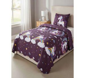 CUBRECAMA QUILT DE VERANO PLAZA Y MEDIA 180x230cm V5