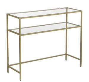 Mesa de Arrimo vidrio Gold Premium