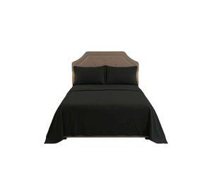 Juego de Sábanas 2 plazas Resistencia y Elegancia para tu Descanso Diario negro