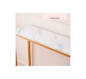 Arrimo White Stone, cubierta MDF mármol blanco