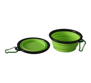 Plato Plegable Para Comida O Agua Para Paseo Mascotas